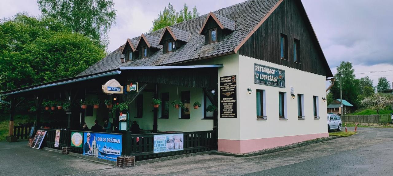 Pension U Loupezaku Hotel Jetrichovice  Luaran gambar